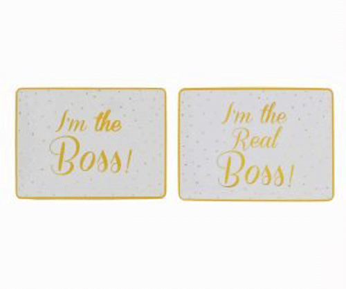 Suport pentru masa - I'm The Boss and I'm The Real Boss | Lesser & Pavey
