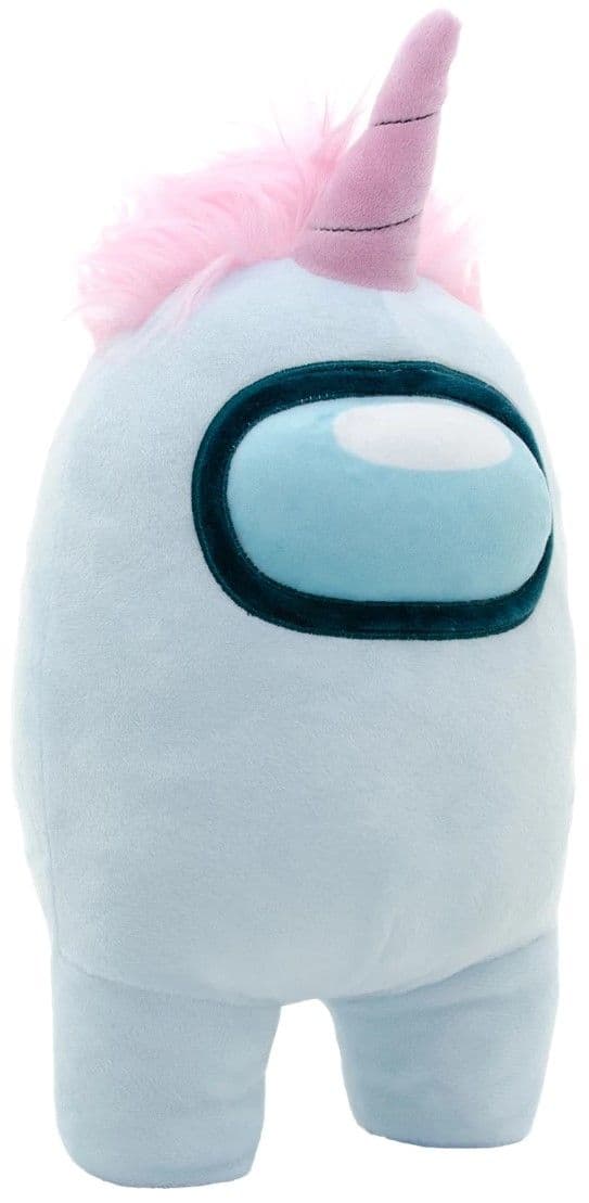 Jucarie de plus - Among Us: White Crewmate (with Unicorn Hat) | YuMe