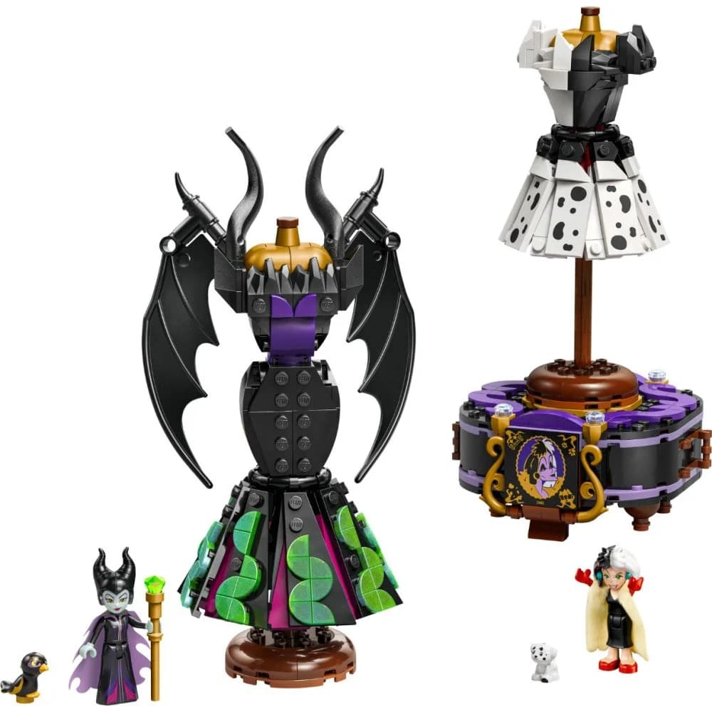 LEGO Disney - Rochiile lui Maleficent si Cruella De Vil (43262) | LEGO