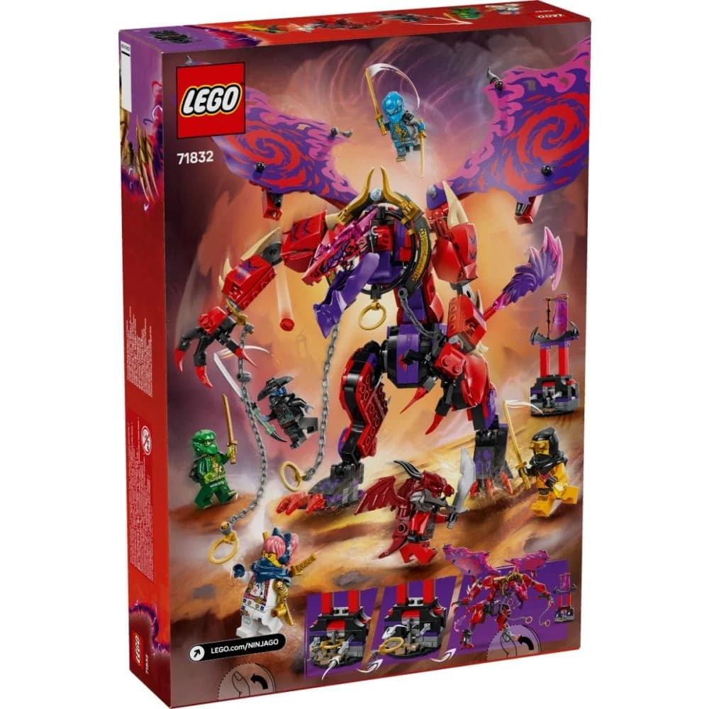 LEGO Ninjago - Dragonul haosului Thunderfang (71832) | LEGO