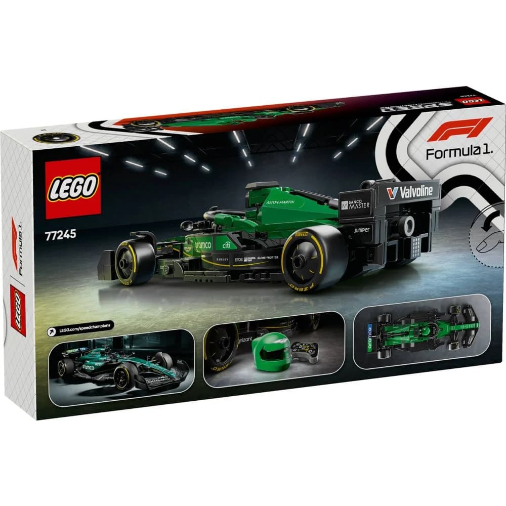 LEGO Speed Champions - Masina de curse F1 - Aston Martin Aramco AMR24 (77245) | LEGO