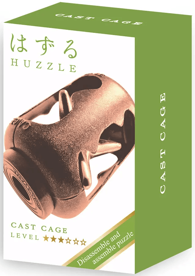 Puzzle mecanic - Mini Huzzle Cage - Antique Copper | Hanayama