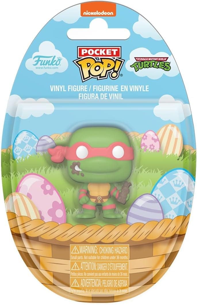 Figurina - Pop! Pocket Teenage Mutant Ninja Turtles Easter: Raphael | Funko