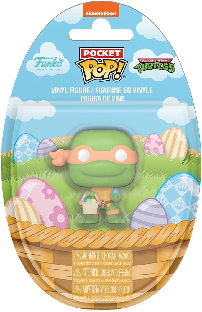 Figurina - Pop! Pocket Teenage Mutant Ninja Turtles Easter: Michelangelo | Funko