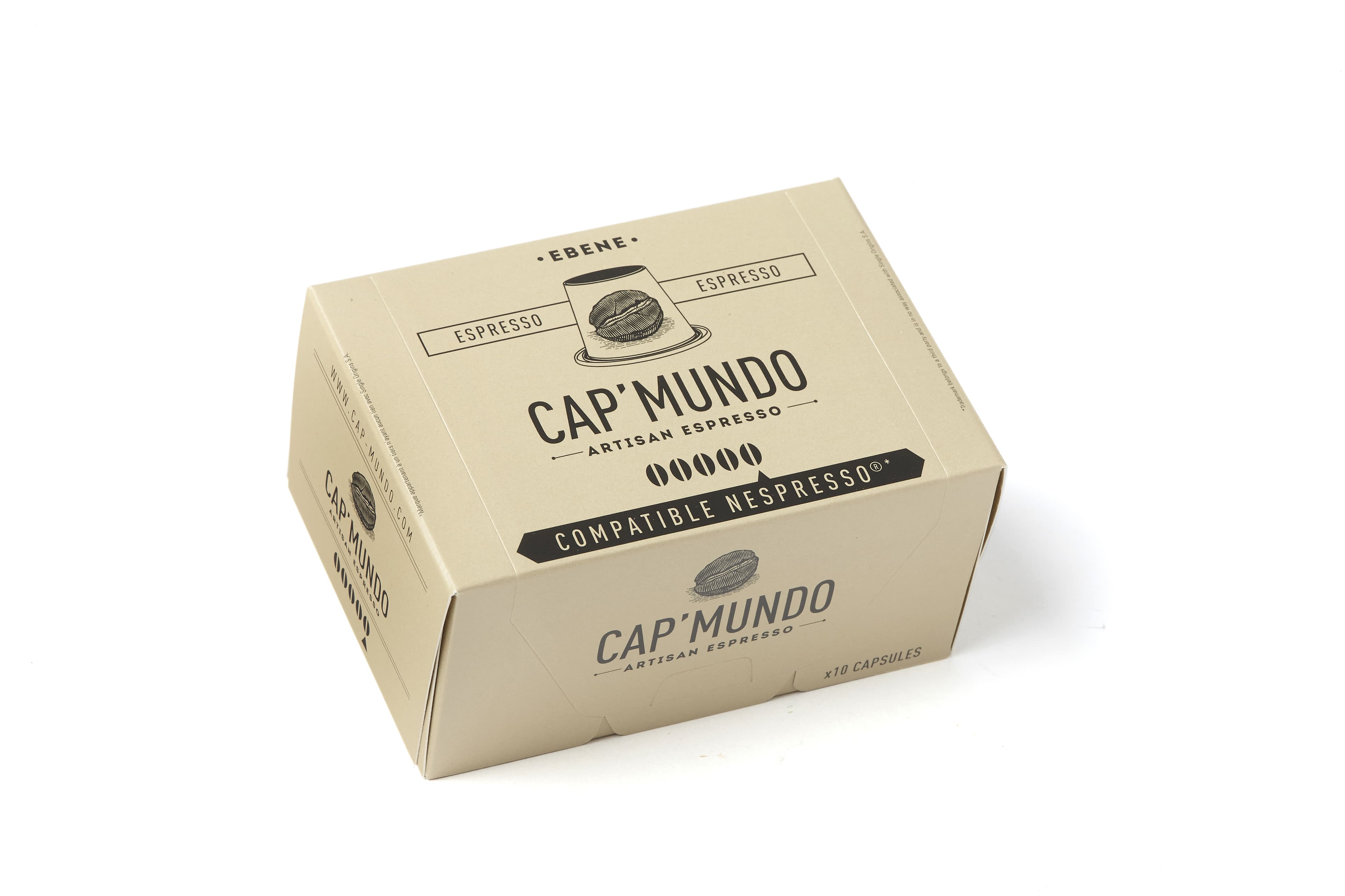 Capsule espresso - Ebene Cap'Mundo | Quai Sud
