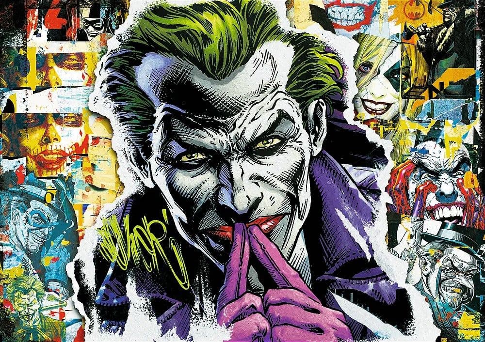 Puzzle 1000 de piese - Batman Villains: Joker | Trefl