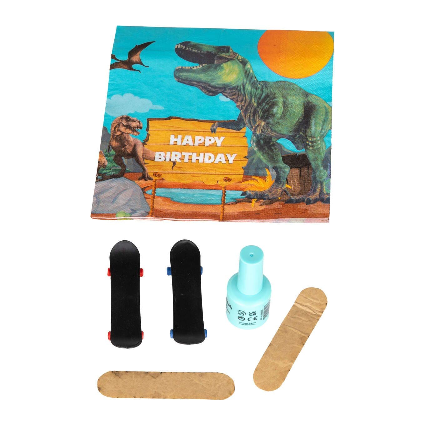 Set creativ - Decupeaza si lipeste - Skateboards | Strigo