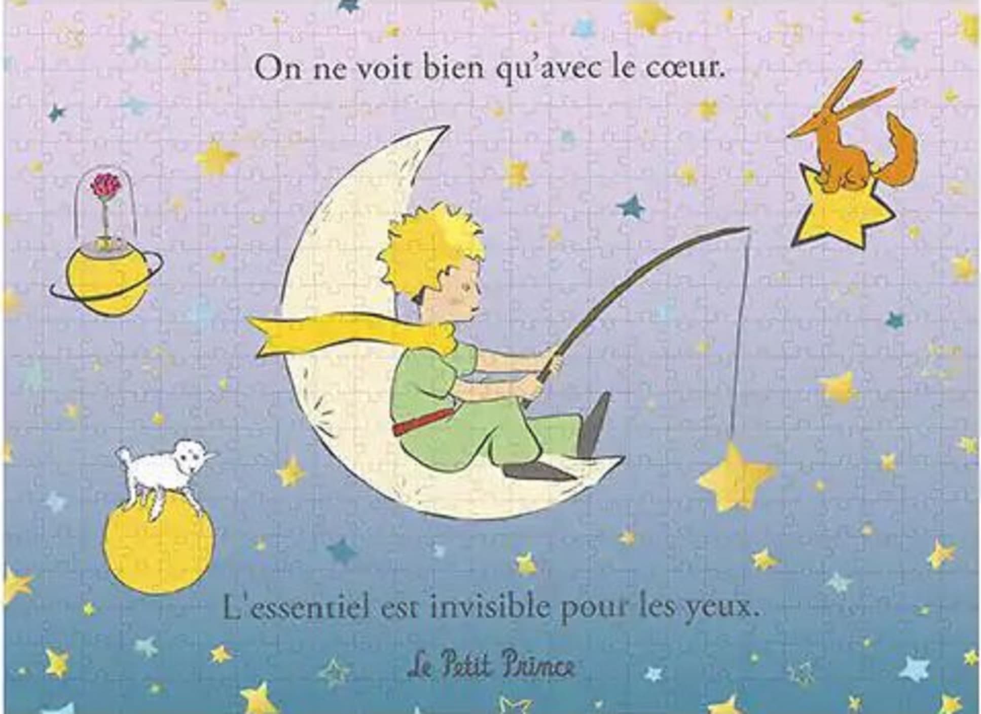 Puzzle 500 piese - Le Petit Prince - Peche aux etoiles | Kiub