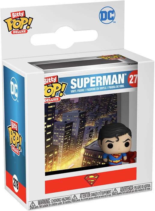 Figurina - Bitty Pop! Deluxe - DC Superman | Funko