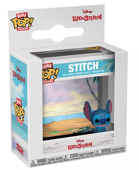 Figurina - Bitty Pop! Deluxe - Disney Lilo&Stitch: Stitch (Beach) | Funko