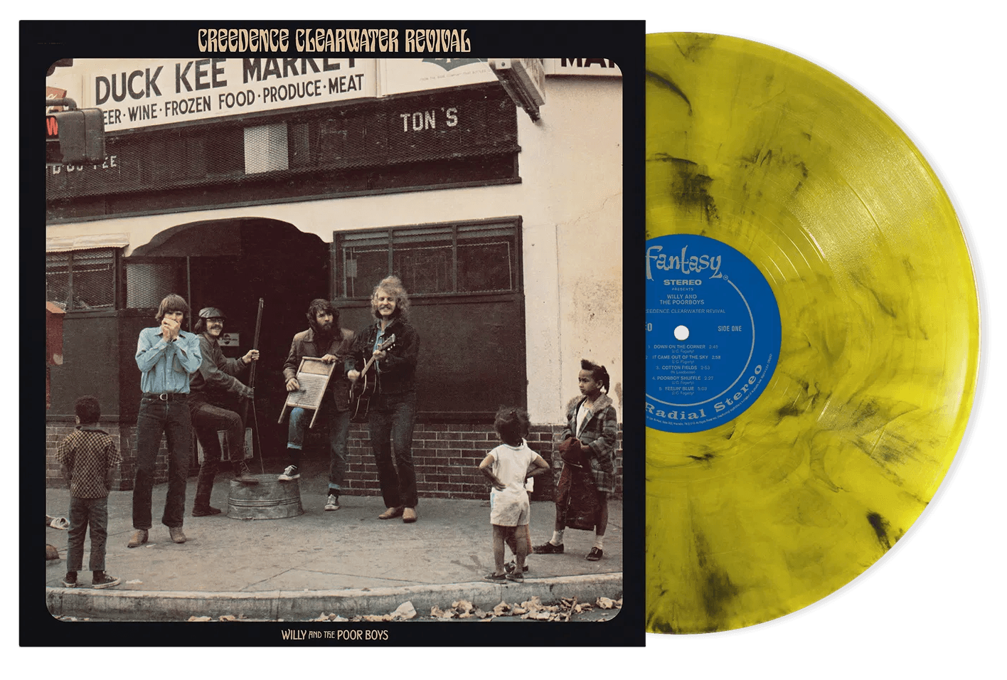 Willy And The Poor Boys (Yellow Smoke Vinyl) | Creedence Clearwater Revival