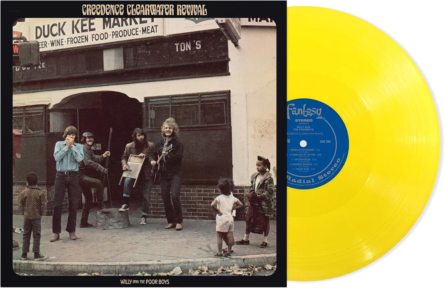 Willy And The Poor Boys (Yellow Opaque Vinyl) | Creedence Clearwater Revival