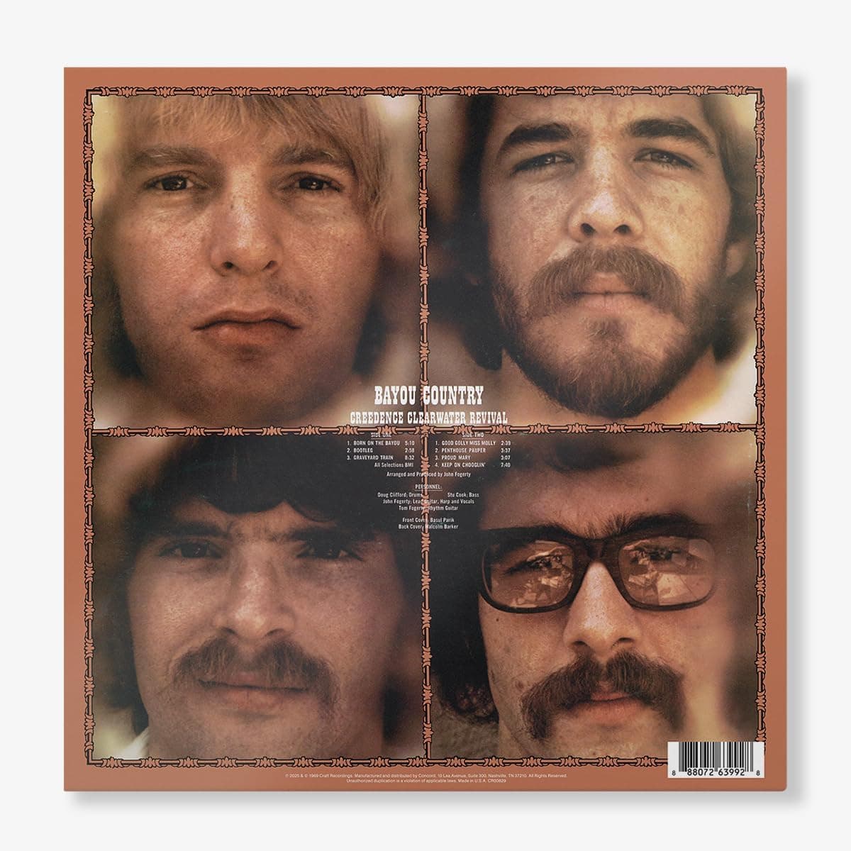 Bayou Country (Orange Opaque Vinyl) | Creedence Clearwater Revival
