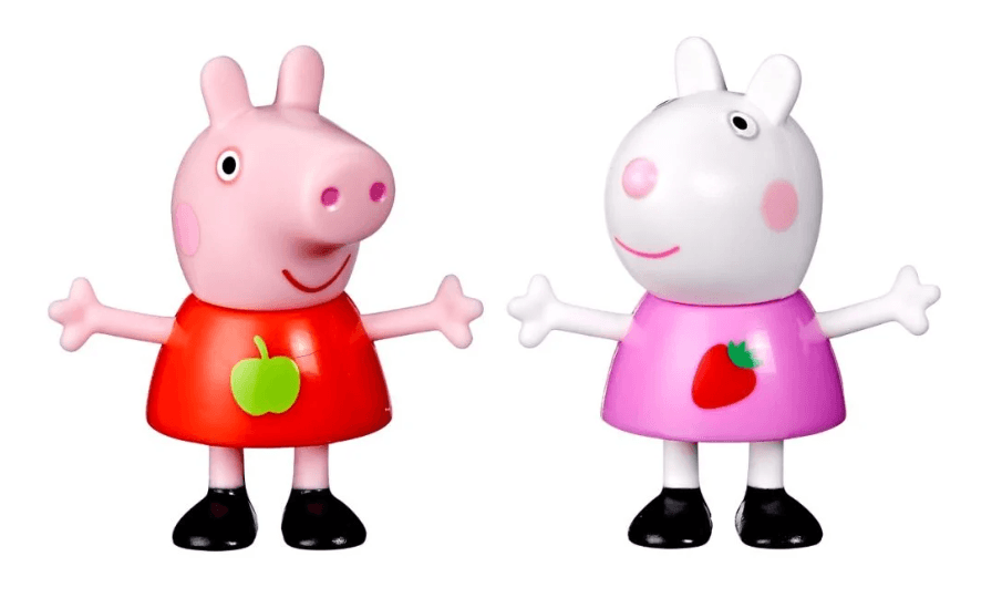 Set 2 figurine - Peppa Pig & Suzy Sheep | Hasbro