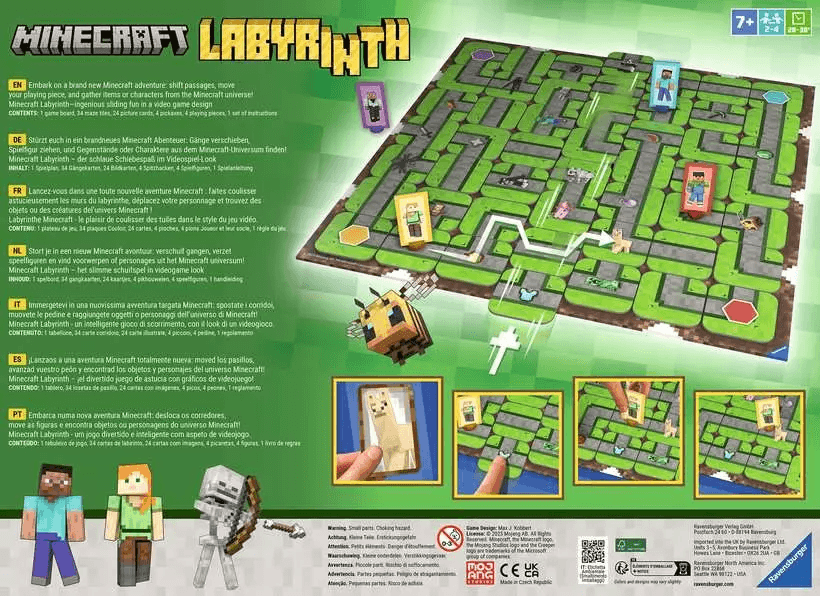 Joc de societate - Minecraft Labyrinth | Ravensburger