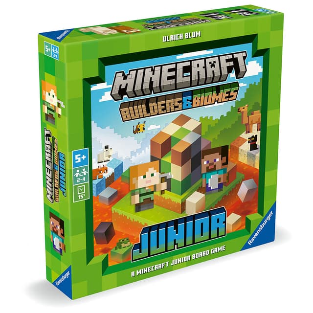 Joc de societate - Minecraft Builders & Biomes Junior | Ravensburger