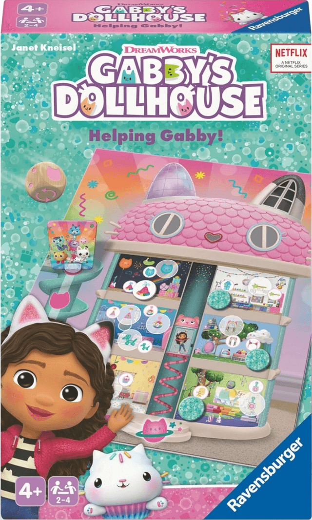 Joc de societate - Gabby's Dollhouse: Helping Gabby | Ravensburger