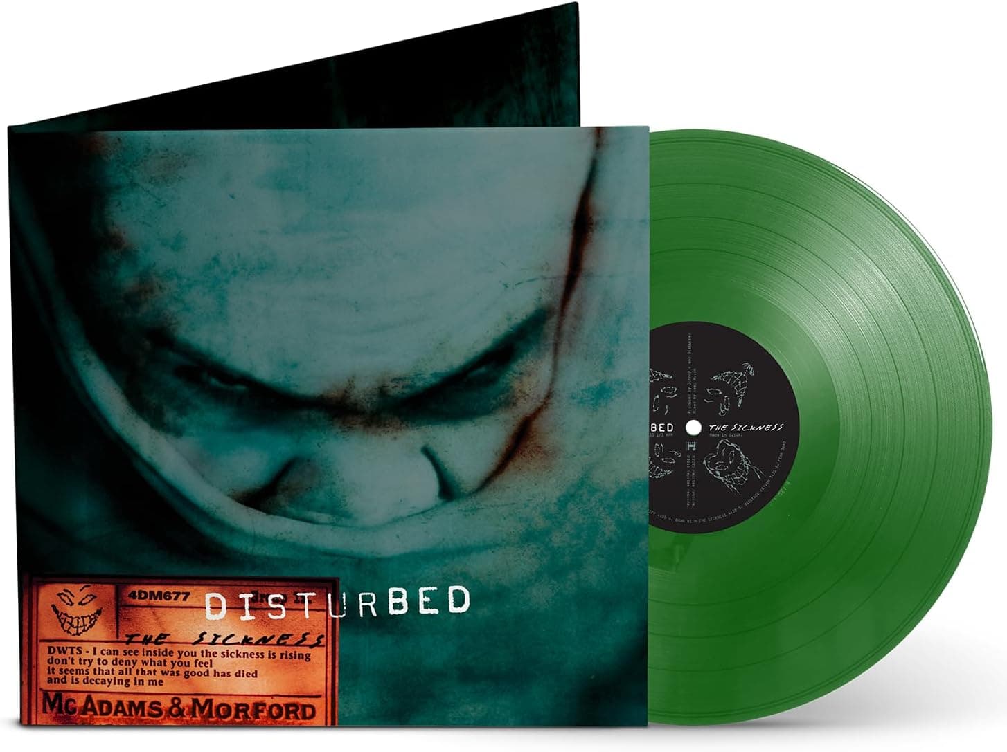 The Sickness (Green Vinyl, 25th Anniversary) | Disturbed