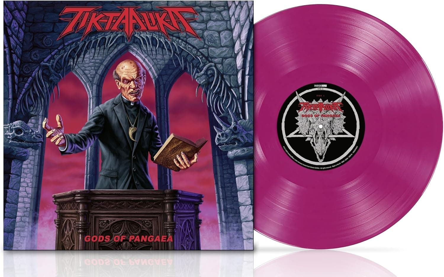 Gods Of Pangaea (Magenta Transparent Vinyl) | Tiktaalika