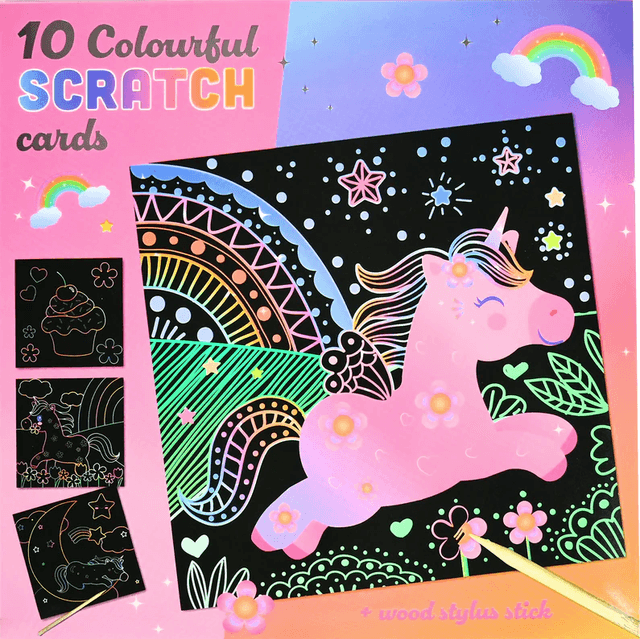 Set 10 Planse colorate de razuit - Unicorn | Wins Holland