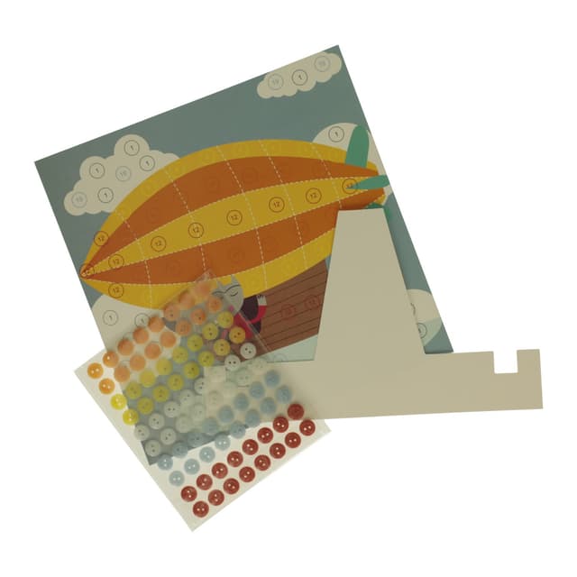 Set creativ - Button Art - Zeppelin | Wins Holland