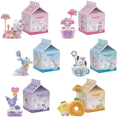 Figurina - Hello Kitty - Party Time (5 modele - pret pe bucata) | YuMe