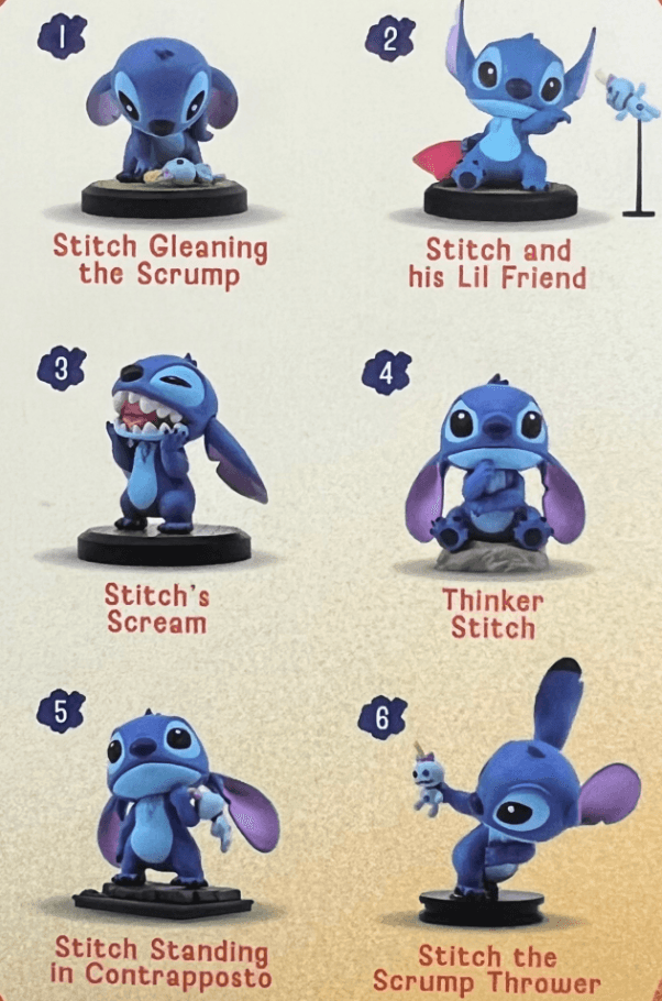 Figurina - Stitch Art Gallery Series, mai multe modele  | YuMe
