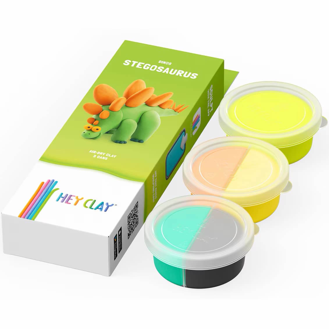 Set plastilina - Dinos - Stegosaurus | Hey Clay