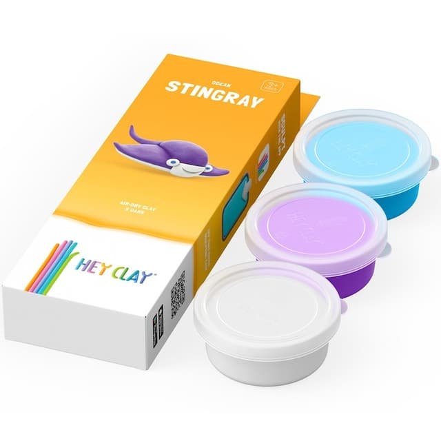 Set creativ din lut - Hey Clay Ocean - Pisica de mare | Hey Clay