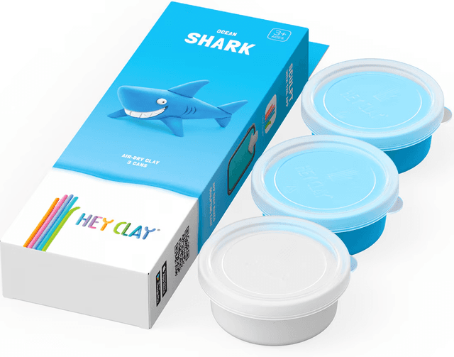Set plastilina - Ocean - Shark | Hey Clay