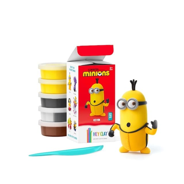 Set creativ din lut - Hey Clay Minions - Kevin | Hey Clay