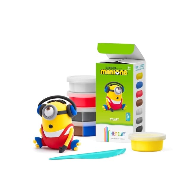 Set creativ din lut - Hey Clay Minions - Stuart | Hey Clay
