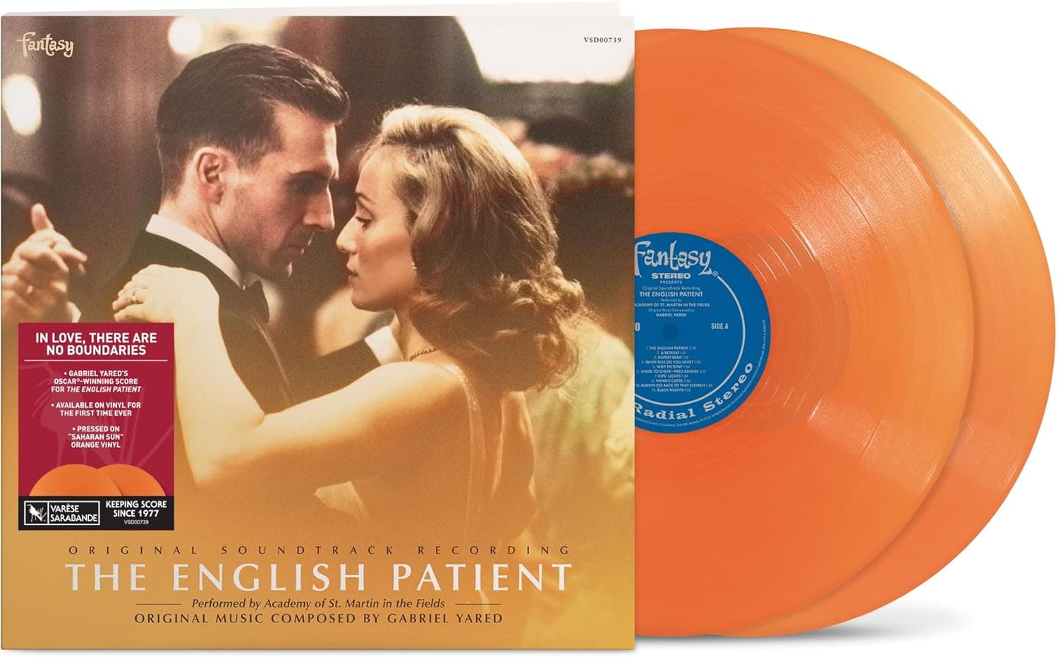 The English Patient (Soundtrack) - Orange Vinyl | Academy of St. Martin in the Fields, Gabriel Yared
