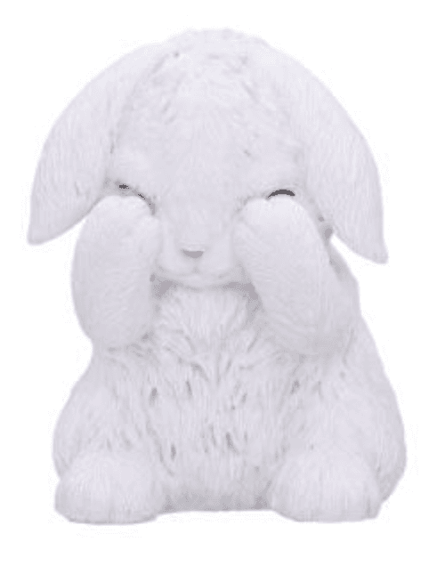 Figurina - Three Wise Bunnies - See No Evil | Nemesis Now