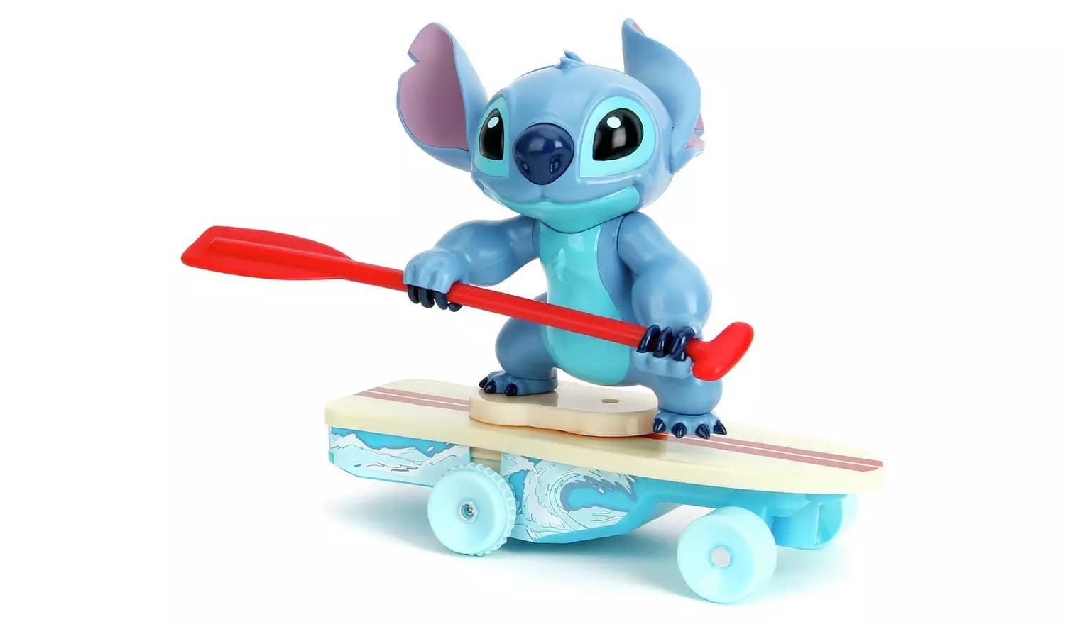 Jucarie - Disney Stitch - Stitch cu placa de surf cu telecomanda | Jada Toys