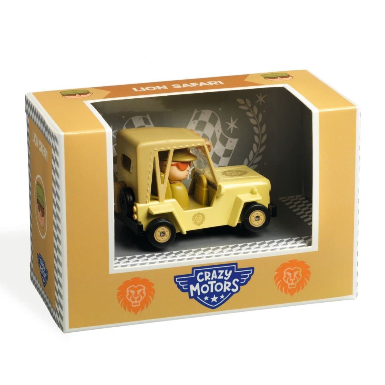 Masinuta - Crazy Motors - Lion Safari | Djeco