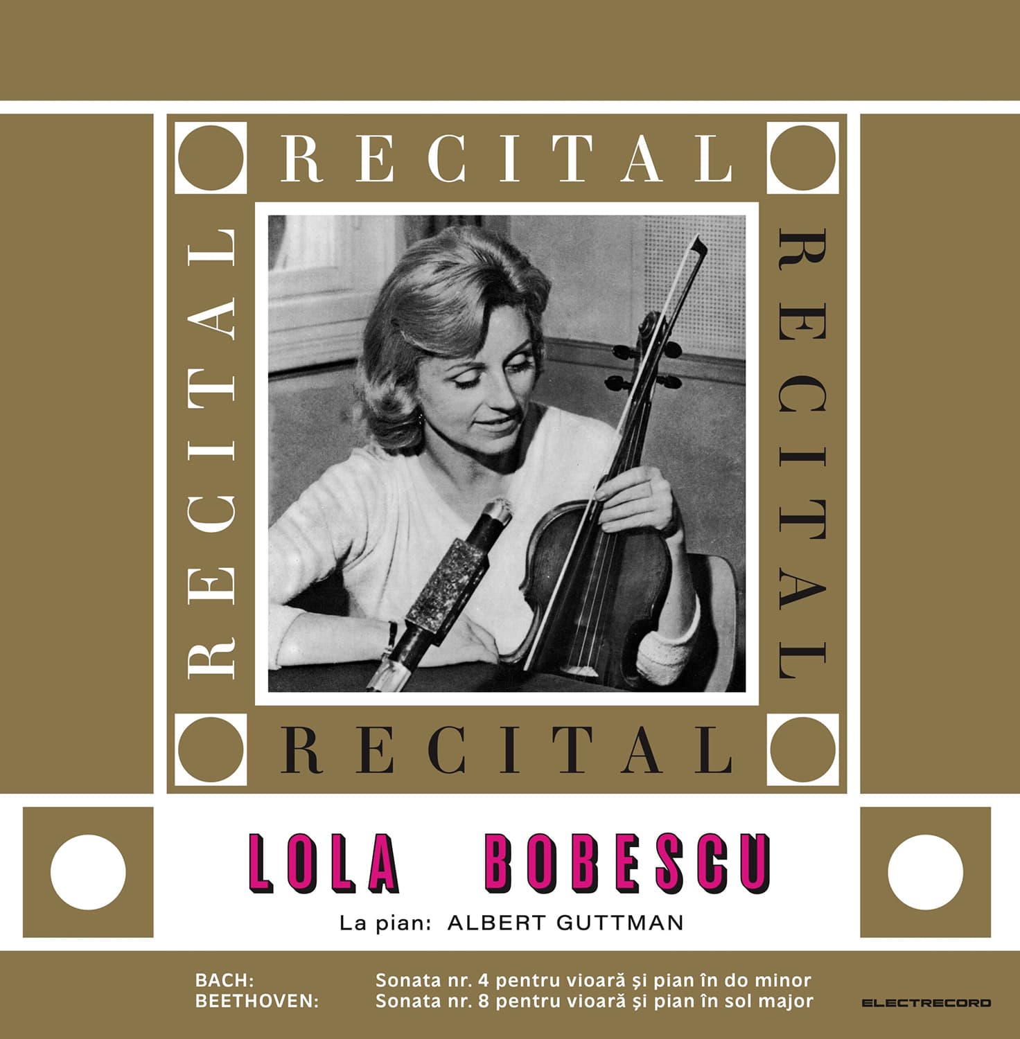 Recital - Vinyl | Lola Bobescu, Albert Guttman