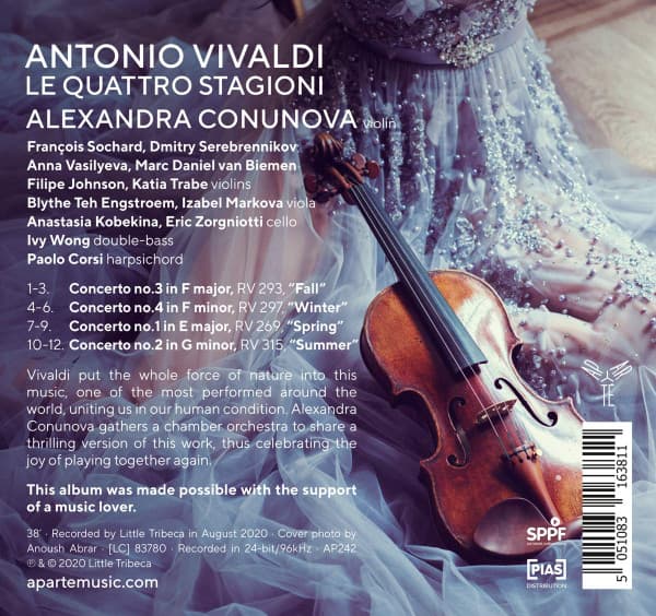 Le Quattro Stagioni | Alexandra Conunova, Antonio Vivaldi