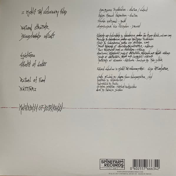 Masterpiece Of Bitterness - Vinyl | Solstafir