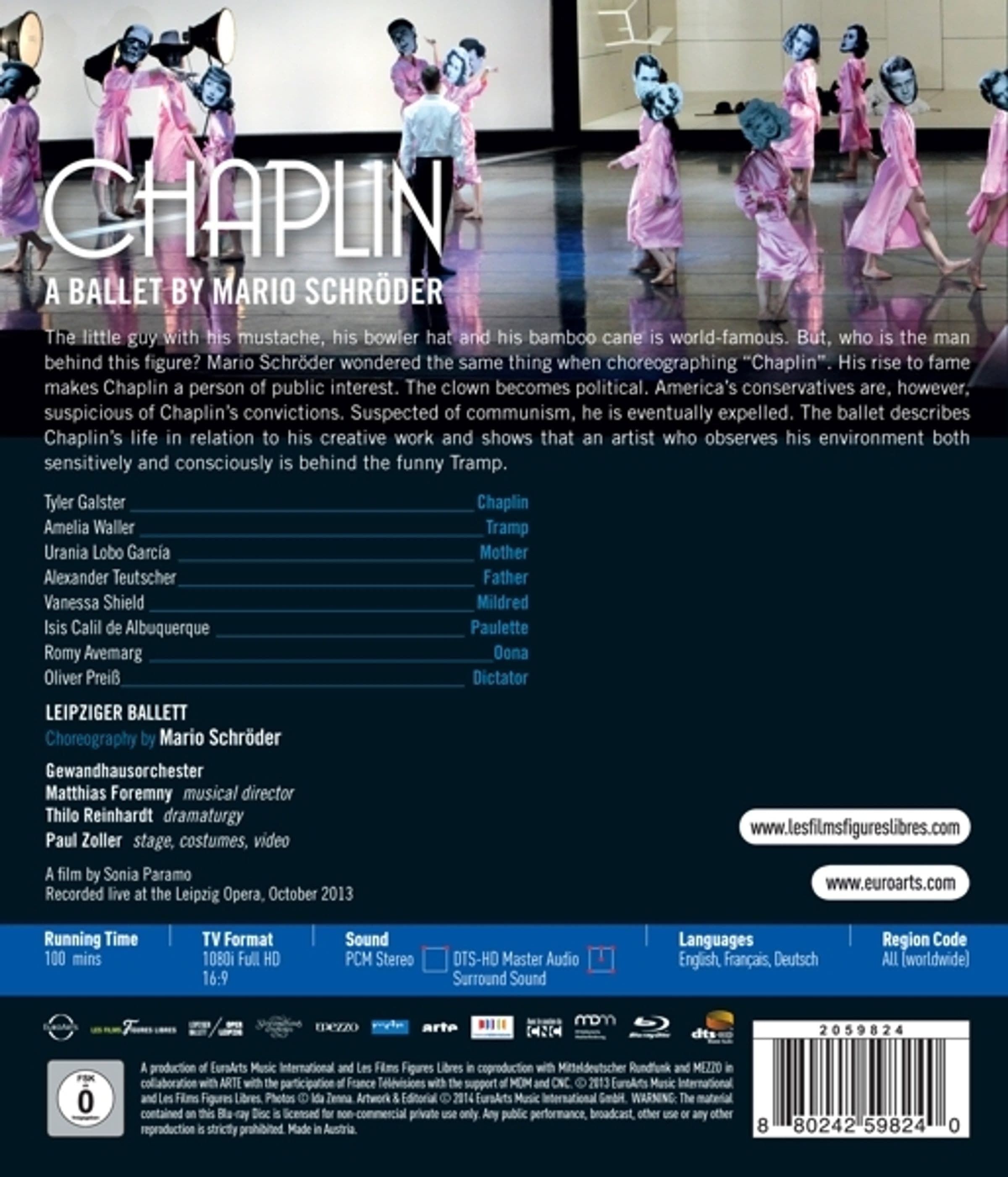 Chaplin (Blu-Ray) | Mario Schroder