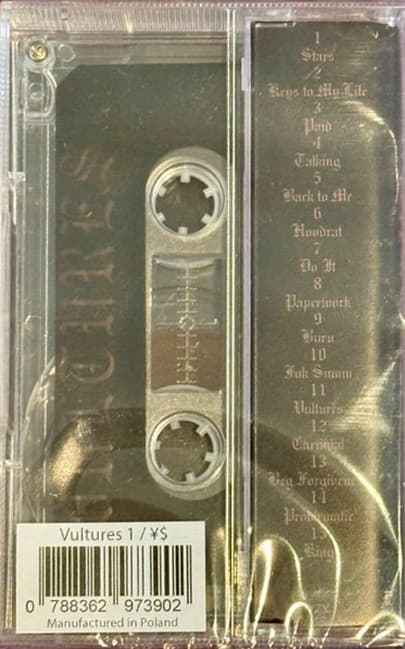 Vultures 1 (Cassette) | Kanye West, Ty Dolla $ign