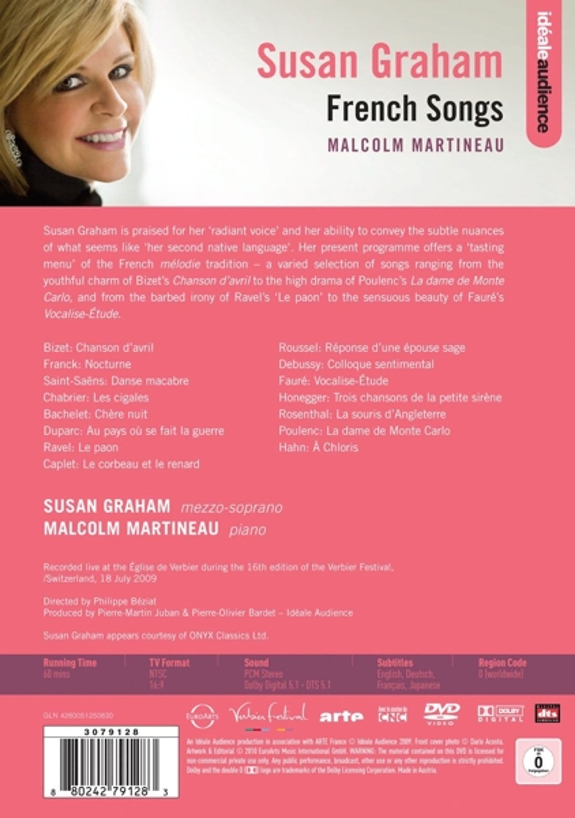 French Songs (DVD) | Susan Graham, Malcolm Martineau