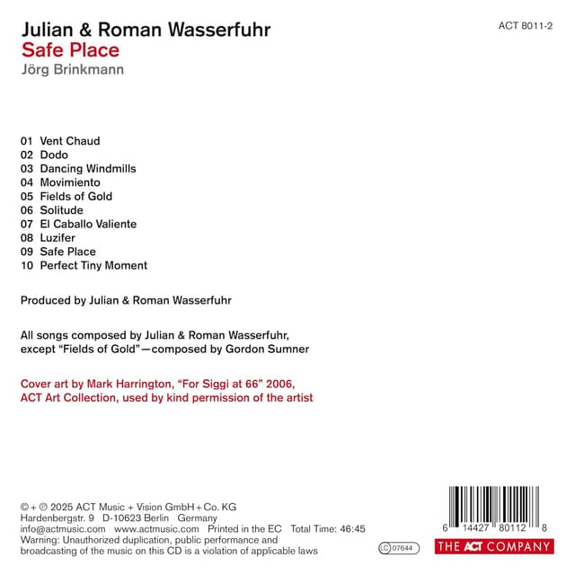 Safe Place | Julian Wasserfuhr, Roman Wasserfuhr