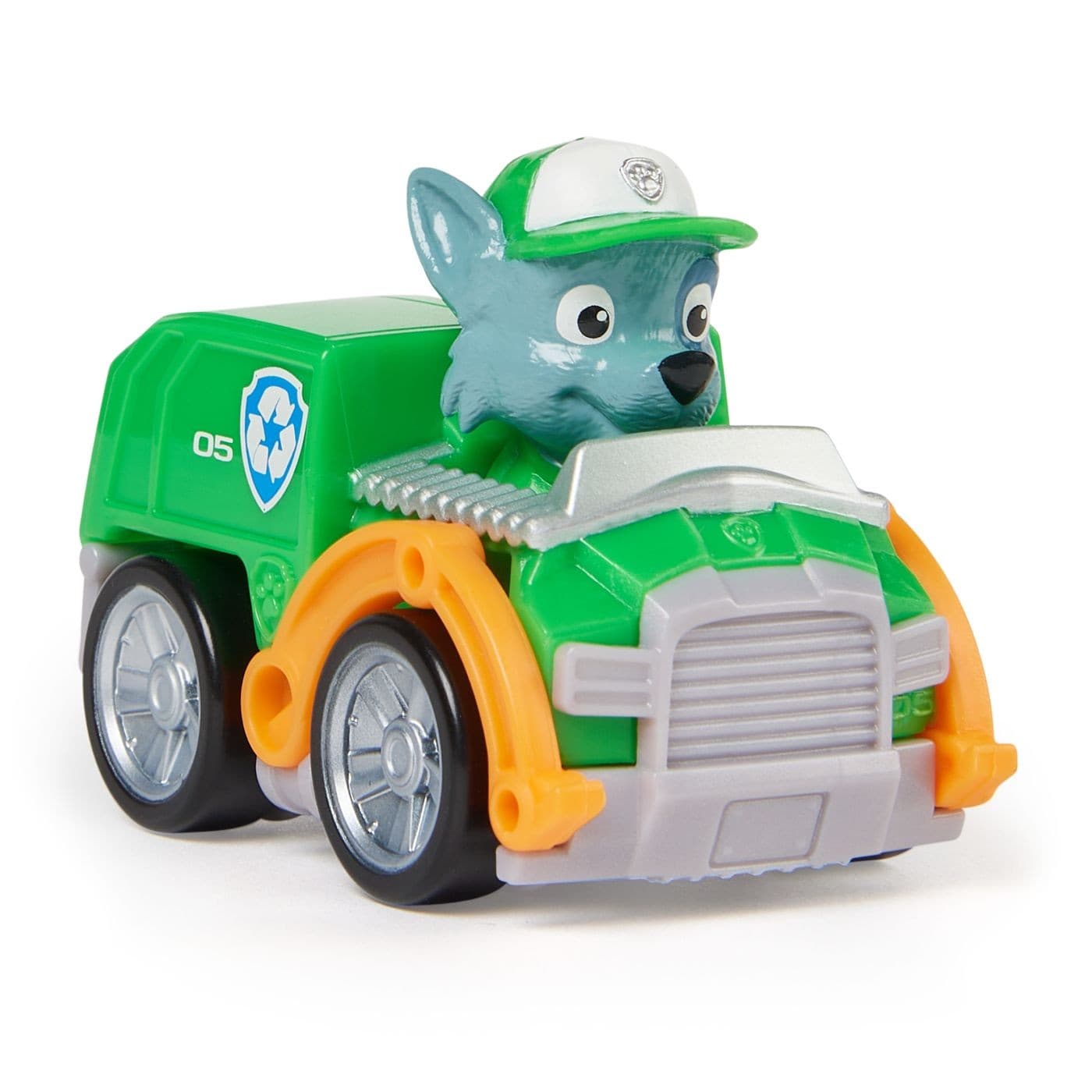 Jucarie - Patrula Catelusilor - Vehicul cu figurina Rocky | Spin Master