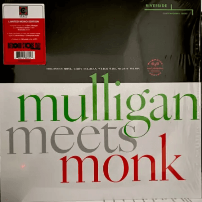 Mulligan Meets Monk - Grey Blue Vinyl | Gerry Mulligan, Thelonious Monk