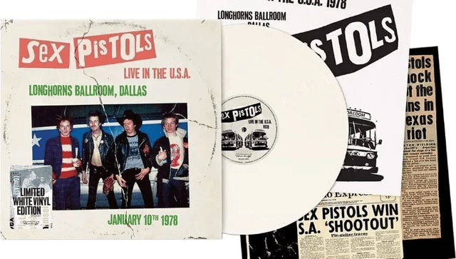 Live In The USA 1978 - White Vinyl | Sex Pistols
