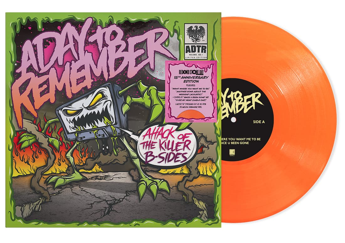 Attack Of The Killer B-Sides - Coloured Vinyl | A Day To Remember