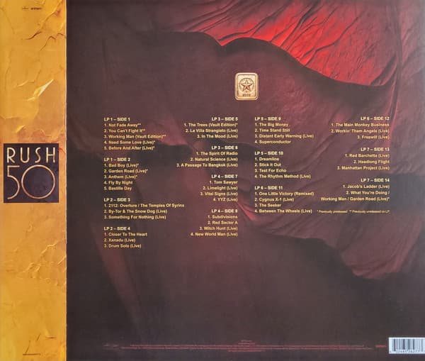 Rush 50 - Vinyl | Rush