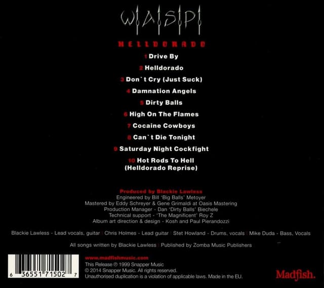 Helldorado (Digipak) | W.A.S.P
