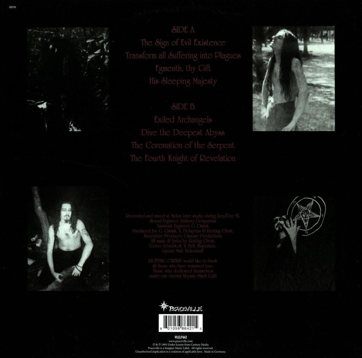 Thy Mighty Contract - Vinyl | Rotting Christ
